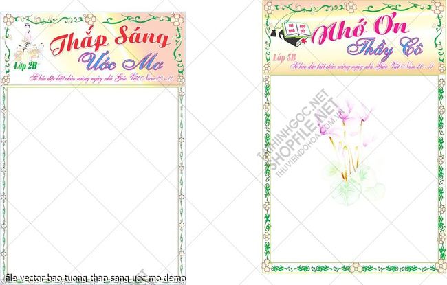 file vector bao tuong thap sang uoc mo
